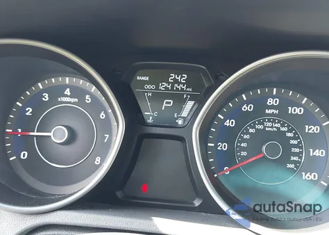 2013 Hyundai Elantra Gls из США, поврежденный, VIN 5NPDH4AE3DH273292